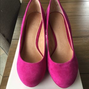 Fusha Pink Aldo Wedges